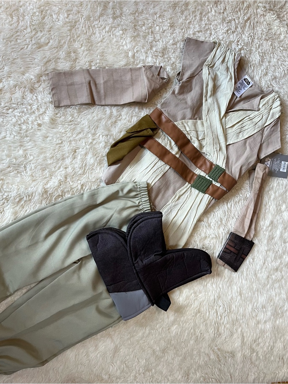 NWT Kids Stars Wars Rey The Force Awakens Costume 7/8